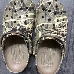 CROCS Camouflage Clogs for Women